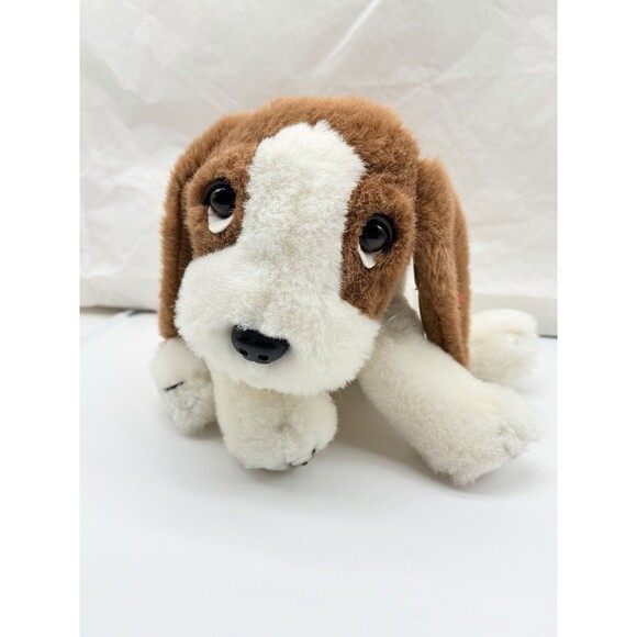 Ty Classic Tracker Bassett Hound Puppy Dog Sad Eyes 12” Plush Stuffed Toy 1997 - Picture 7 of 13